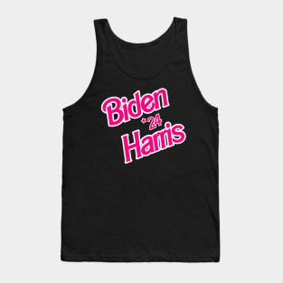 Biden Harris 24 - Saving Democracy Barbie Style! Tank Top